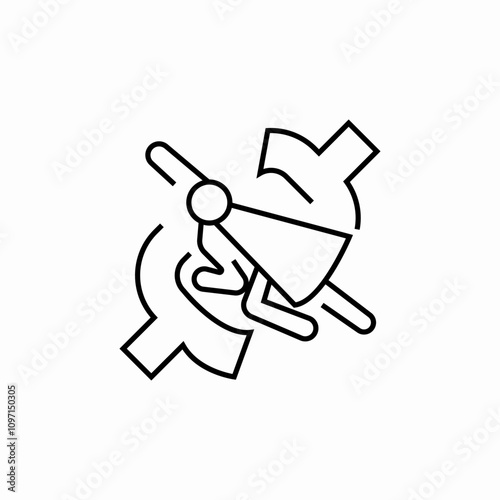 hero money icon sign vector