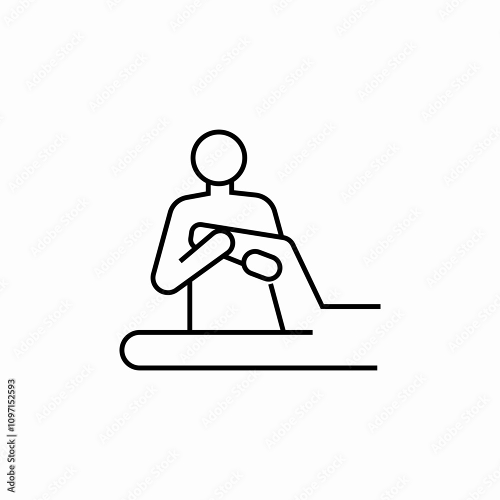 leg massage icon sign vector leg massage icon sign vector