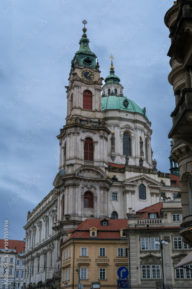 Majestic Dome: St. Nicholas Church, Prague Majestic Dome: St. Nicholas Church, Prague