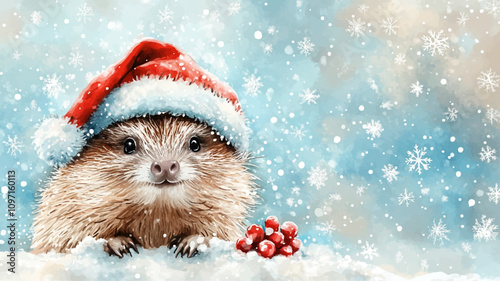 Igel Weihnachten Tier Christmas