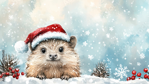 Igel Weihnachten Tier Christmas