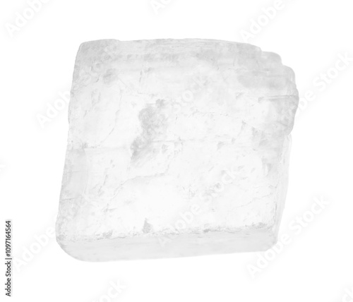 Wallpaper Mural Beautiful optical calcite isolated on white. Natural gemstone Torontodigital.ca