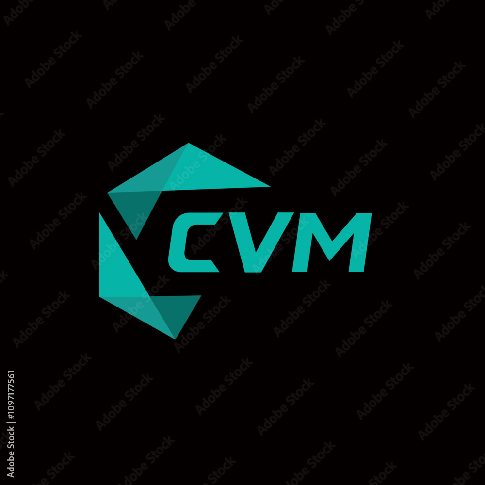 CVM creative minimalist letter logo. CVM unique vector initials alphabet letter logo design CVM creative minimalist letter logo. CVM unique vector initials alphabet letter logo design