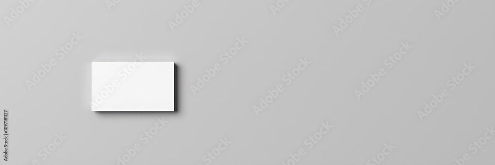 A white minimal business card mockup template on a dark wood surface, top view, mockup A white minimal business card mockup template on a dark wood surface, top view, mockup