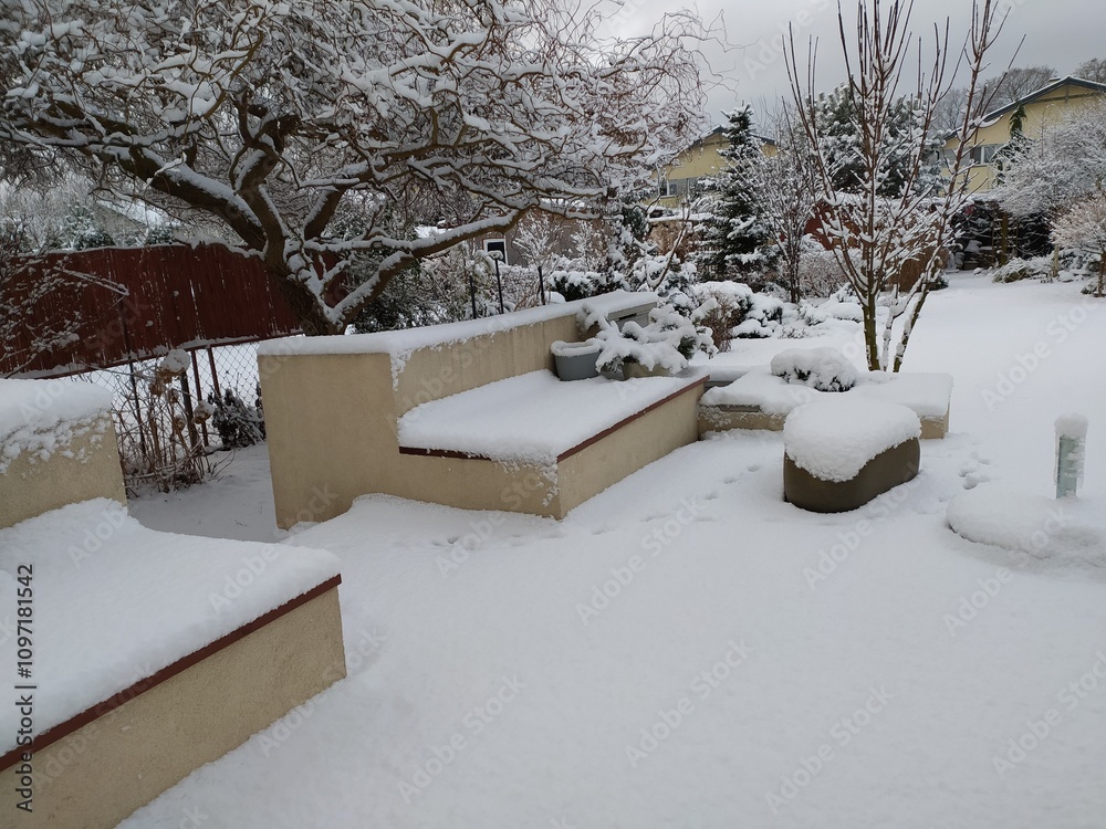 Wszystko zasypane śniegiem