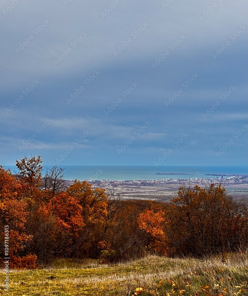 Fototapeta premium autumn view of the Nesebar