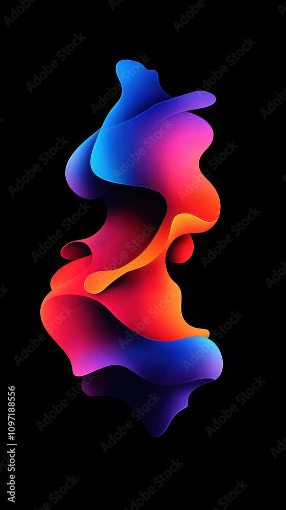 Colorful Gradient with Soft Lighting. Colorful Gradient with Soft Lighting.