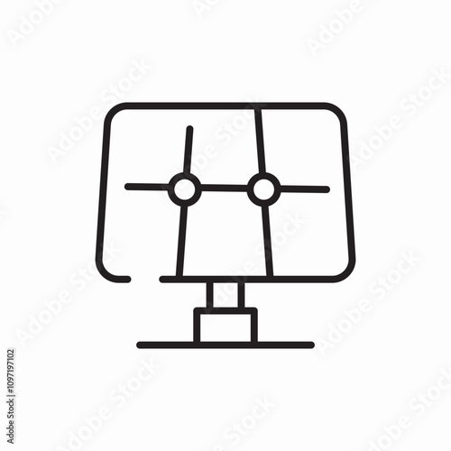 sun energy solar icon sign vector