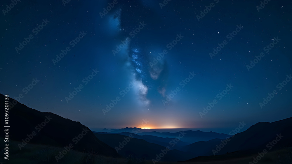 Fototapeta premium Beautiful night with the stars