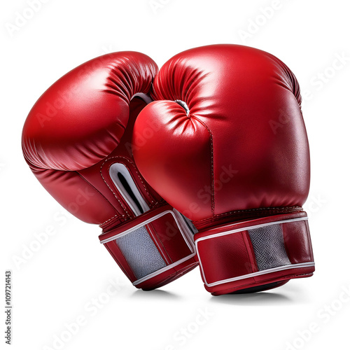 Red boxing gloves