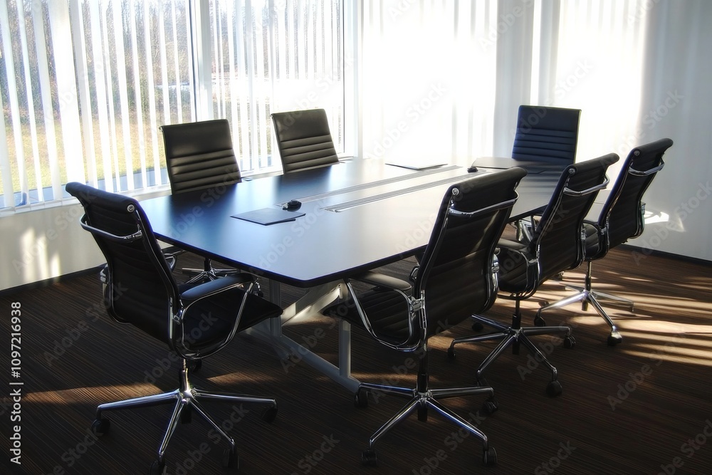 empty office workplace with table and chair empty office workplace with table and chair