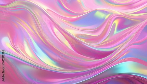 Holographic Abstract pink colors backdrop