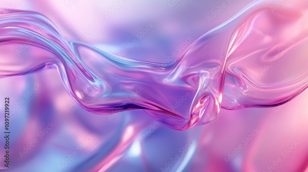 Flowing gradient transparent multilayer glass background Flowing gradient transparent multilayer glass background