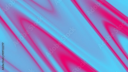 Vibrant Abstract Waves in Blue and Pink Hues Capturing Dynamic Energy and Movement