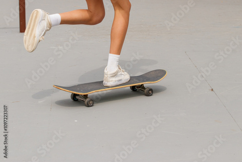 skateboarder during a session in Rio de Janeiro, Brazil.