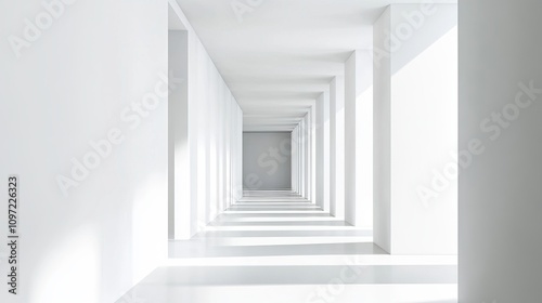 minimalist hallways background