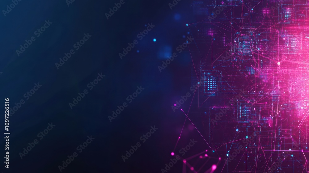 Abstract Digital Network Data Visualization Design Abstract Digital Network Data Visualization Design