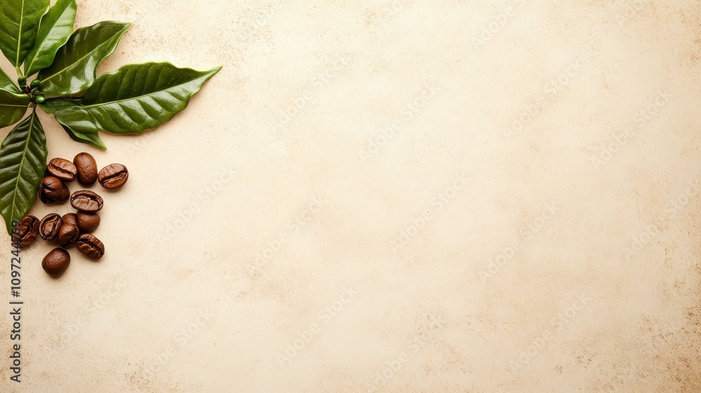 Explore the beauty of a textured coffee plant background featuring rich leaves and berries, perfect for natureinspired designs. Explore the beauty of a textured coffee plant background featuring rich leaves and berries, perfect for natureinspired designs.