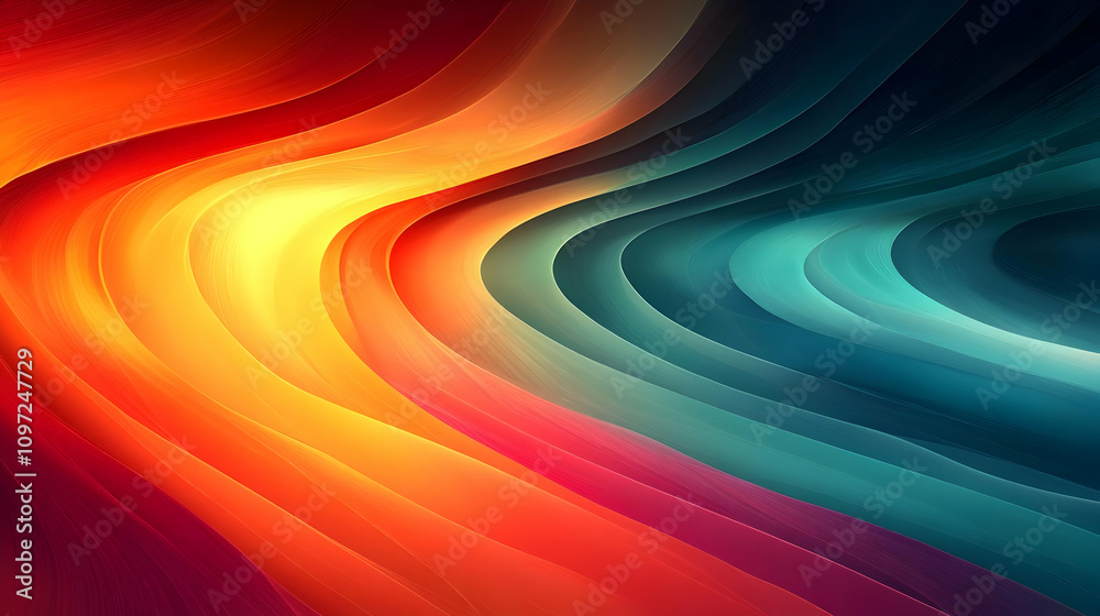Abstract Wave Background Illustration Abstract Wave Background Illustration