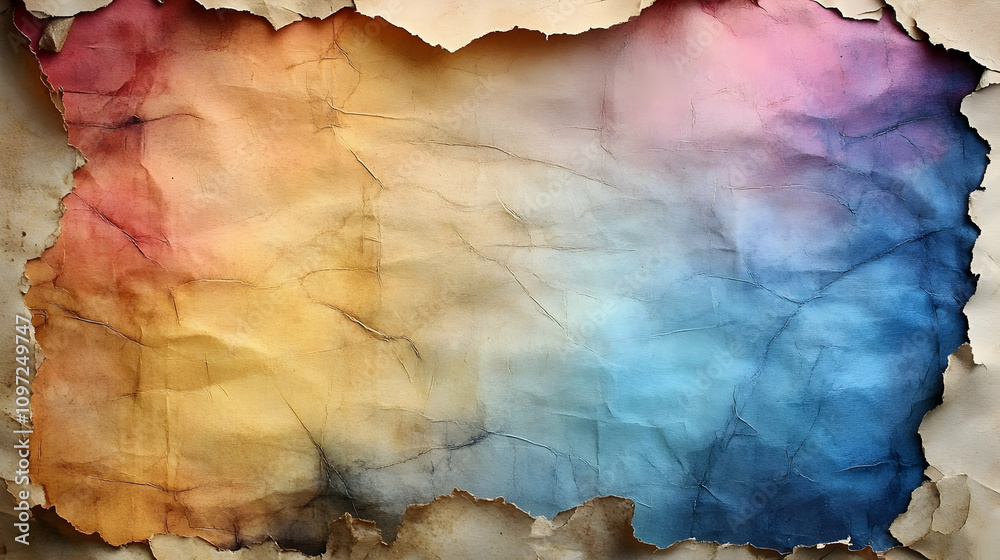 Torn Paper Abstract Background Texture Torn Paper Abstract Background Texture