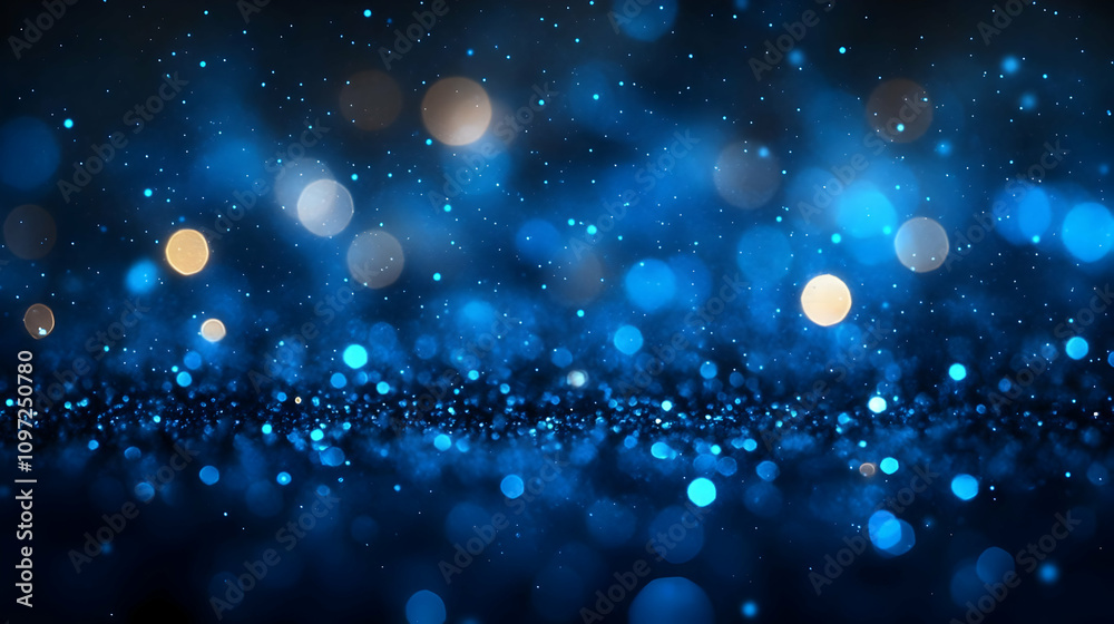Blue Sparkle Abstract Background Image Blue Sparkle Abstract Background Image