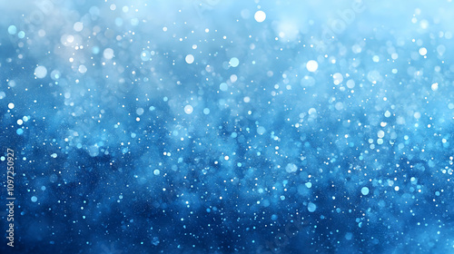 Blue Sparkle Abstract Background Image