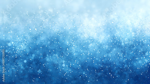 Sparkling Blue Abstract Background Image