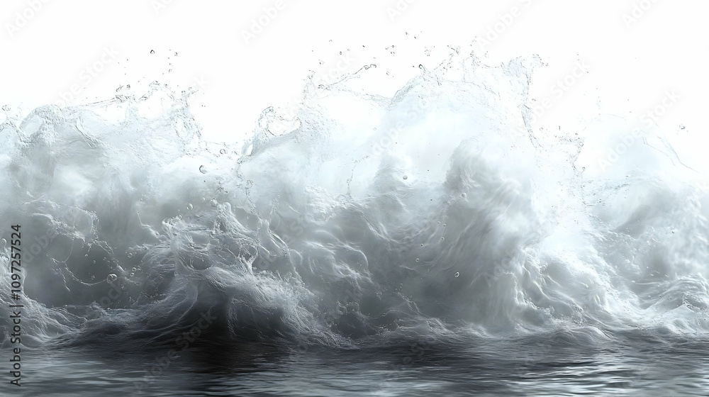 Dynamic Water Splash Illustration Dynamic Water Splash Illustration
