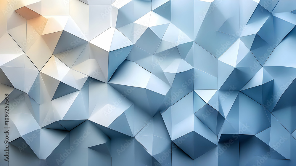 Abstract 3D Geometric Background Abstract 3D Geometric Background