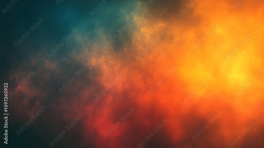 Abstract Background Orange Teal Texture Abstract Background Orange Teal Texture