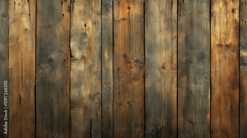 Rustic Wooden Plank Background Texture