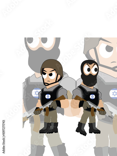 SOLDIERS VECTOR