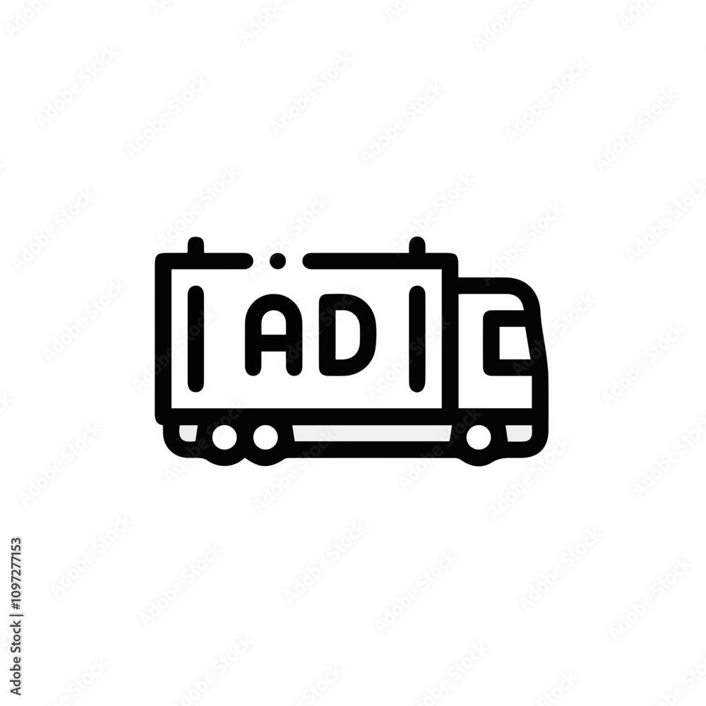 Truck icon symbol vector illustration
