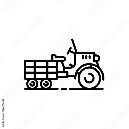 Truck icon symbol vector illustration 