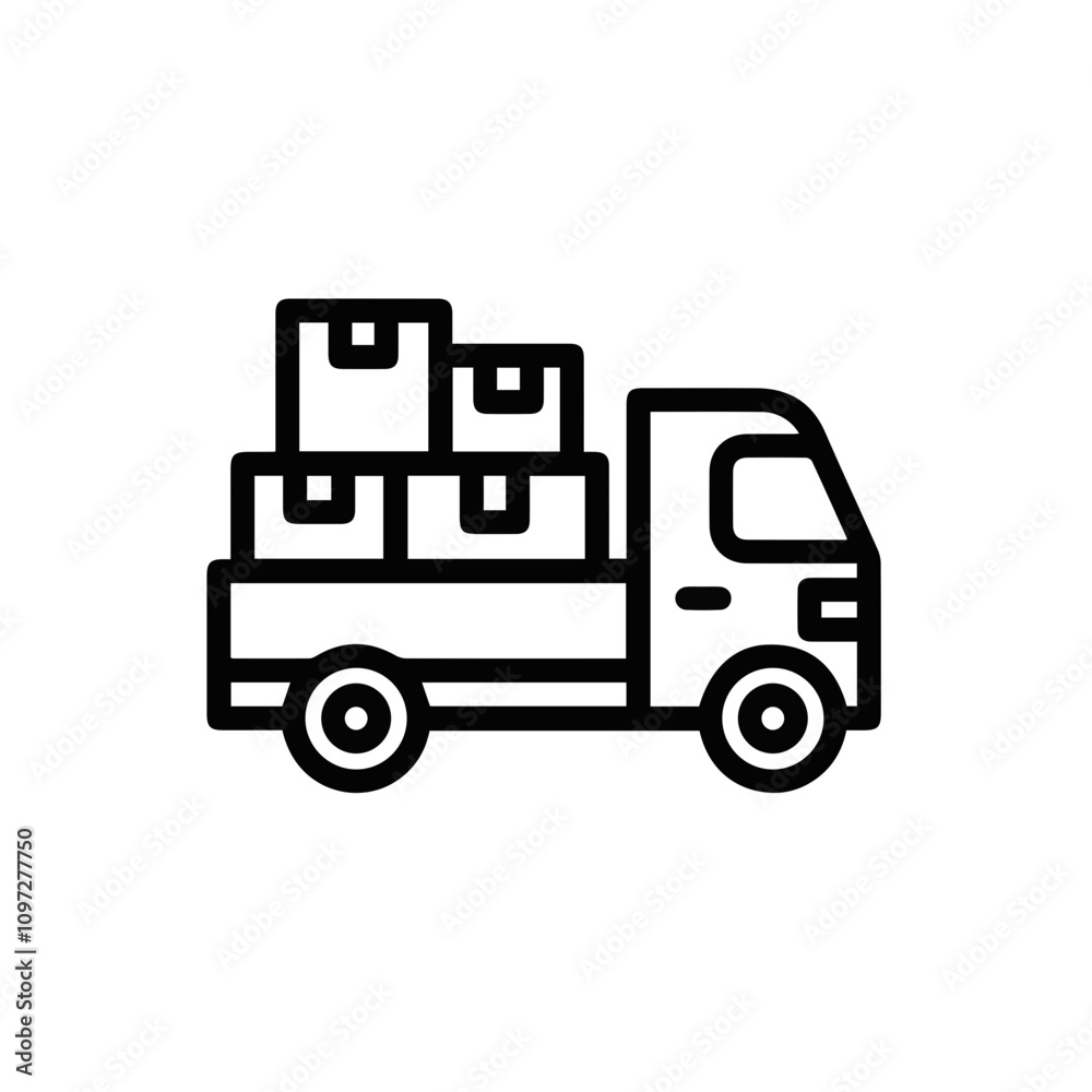 Truck icon symbol vector illustration
Truck icon symbol vector illustration
