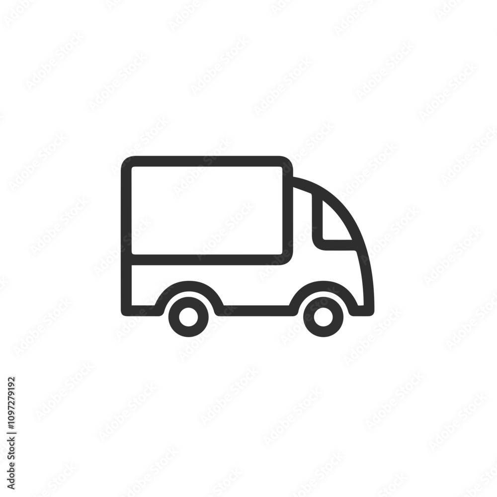 Truck icon symbol vector illustration

