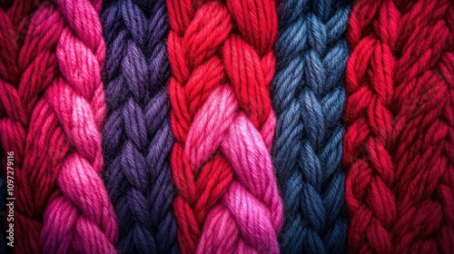 Knitted fabric photo