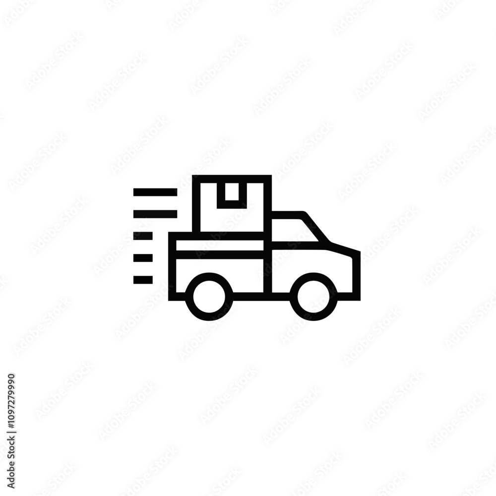 Truck icon symbol vector illustration Truck icon symbol vector illustration