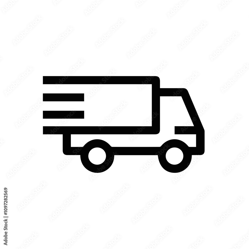 Truck icon symbol vector illustration Truck icon symbol vector illustration