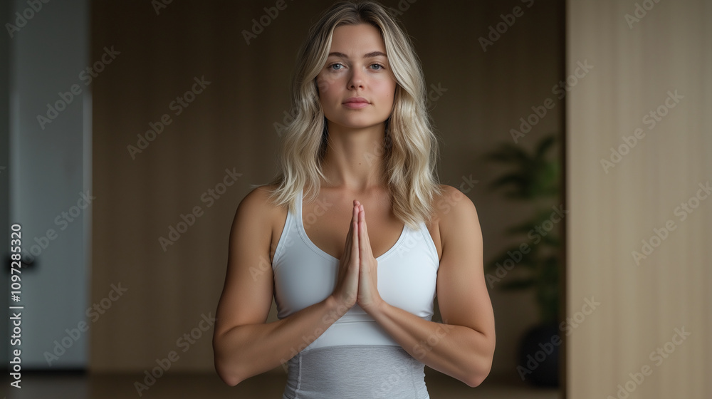 Fototapeta premium Beautiful Female Fitness Model