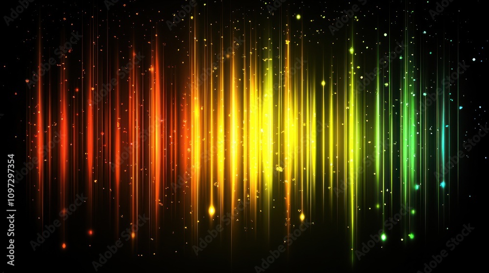 Vibrant Light Streaks: A Symphony of Color and Sparkle Vibrant Light Streaks: A Symphony of Color and Sparkle