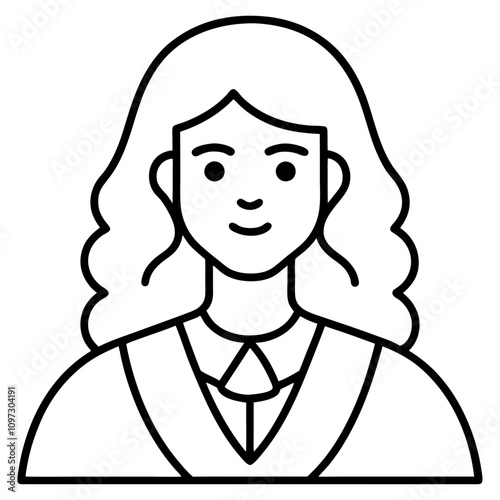 female judge in a courtroom