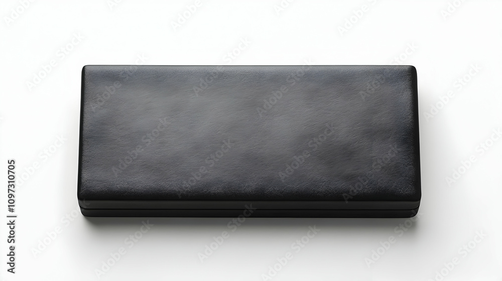 Rectangular black box isolated on white background. Rectangular black box isolated on white background.