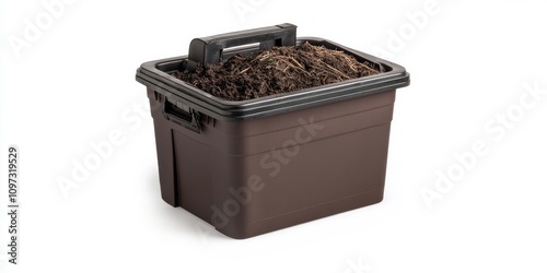 Compost bin for organic waste, eco friendly gardening solution