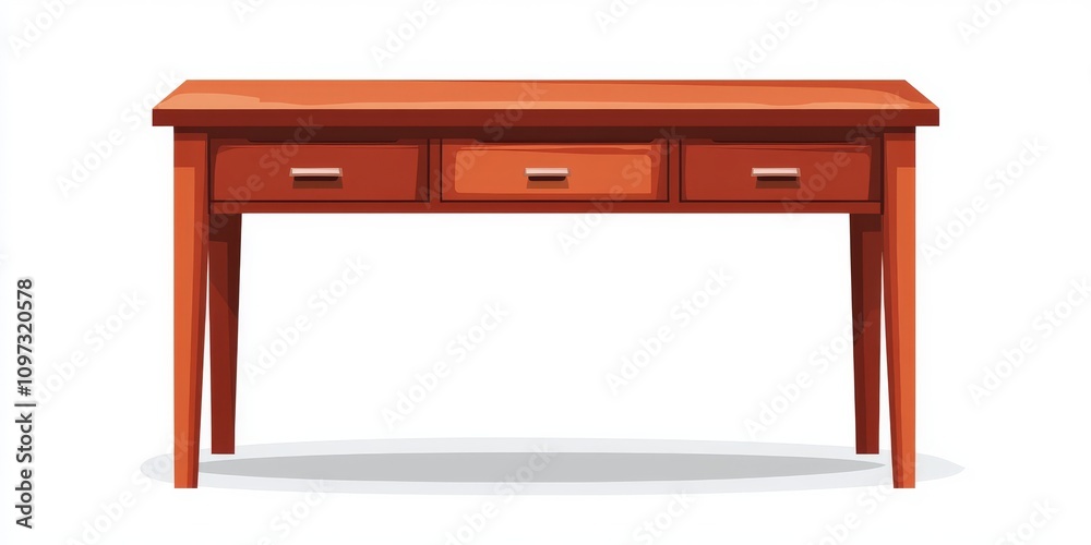stylish console table with three drawers, perfect for any space stylish console table with three drawers, perfect for any space
