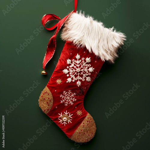 red christmas stocking