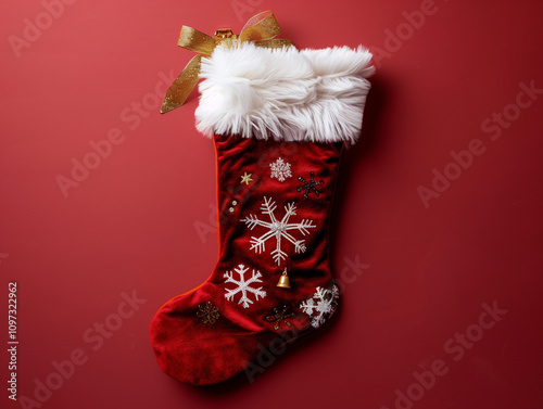 red christmas stocking