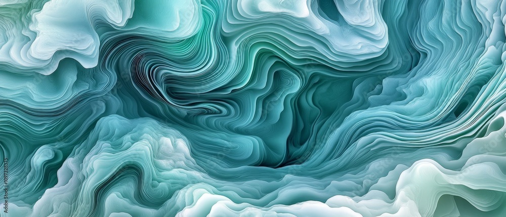 Serene abstract marble texture in soft teal and emerald tones with natural swirling patterns, perfect for tranquil digital wallpapers or premium artistic backgrounds Serene abstract marble texture in soft teal and emerald tones with natural swirling patterns, perfect for tranquil digital wallpapers or premium artistic backgrounds