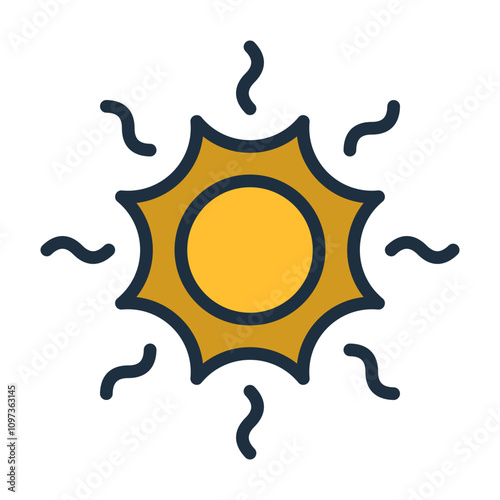 Solar Radiation Icon