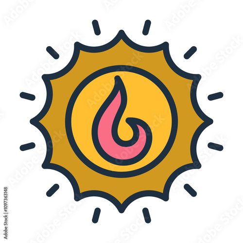 Solar Flare Icon